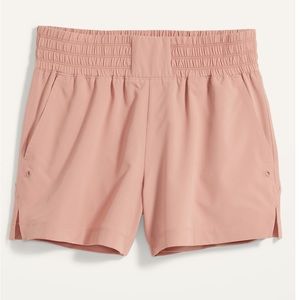 Old Navy women’s 2X high waist StretchTech 4” inseam shorts (coastal plain)